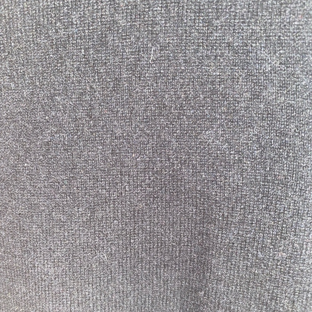 Garnet Hill Classic Black 100% Cashmere Turtleneck Sweater - Picture 2 of 6